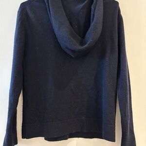 Vince Women’s Dark Navy Hooded Sweater